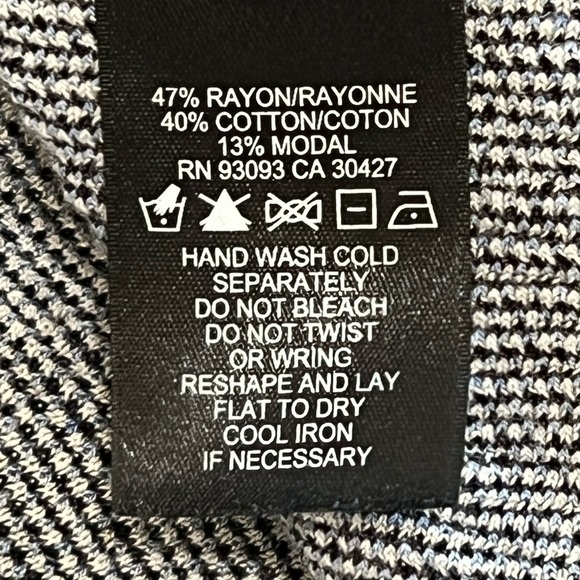 Nic+Zoe Womens Sweater Dress Multicolor Abstract Knit Shift Sleeveless Midi L - Picture 7 of 10